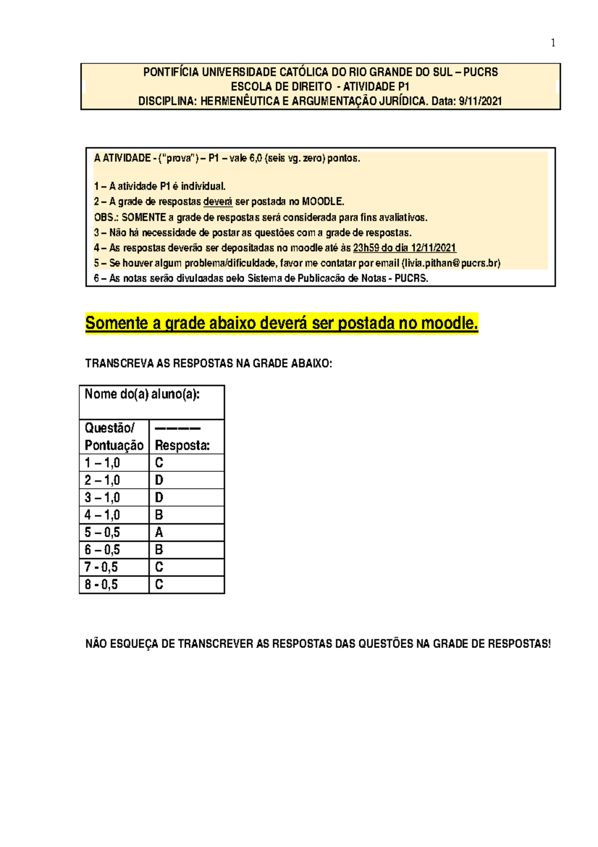 Provas Anteriores Da Puc - RETOEDU