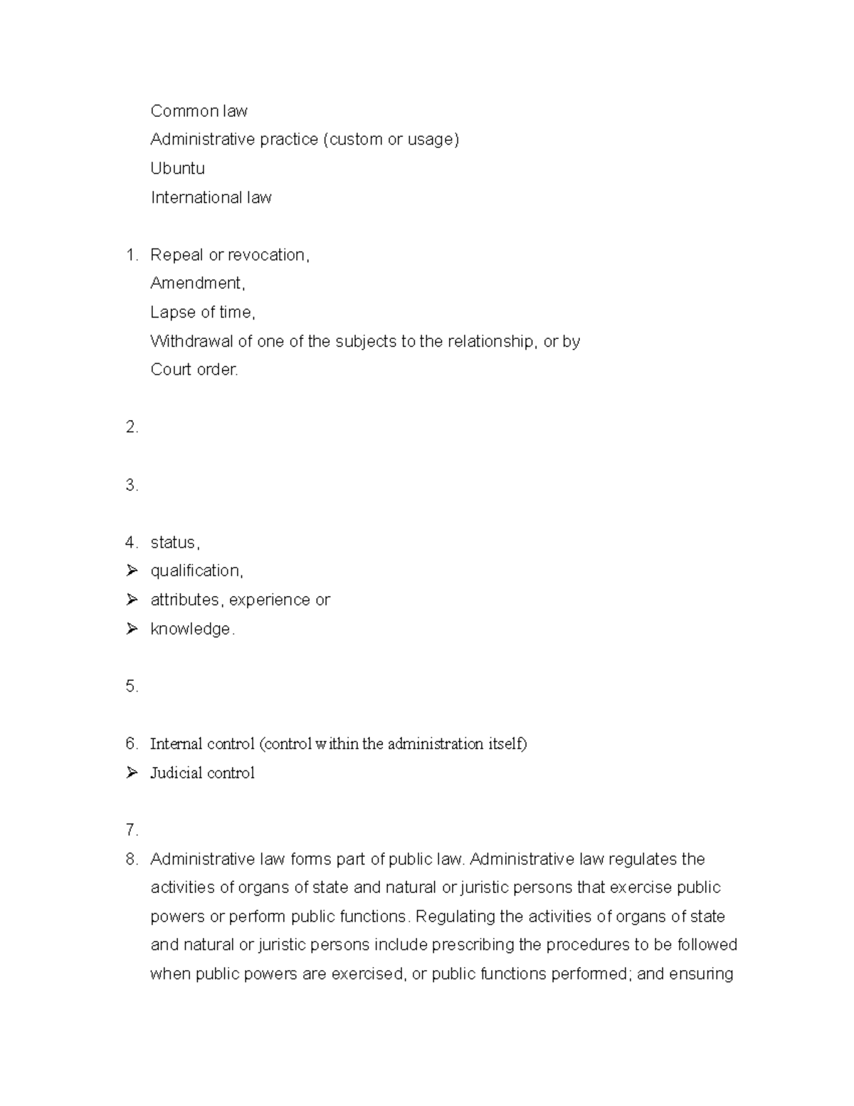 ADL 2601exam 2023 studoc - Common law Administrative practice (custom ...