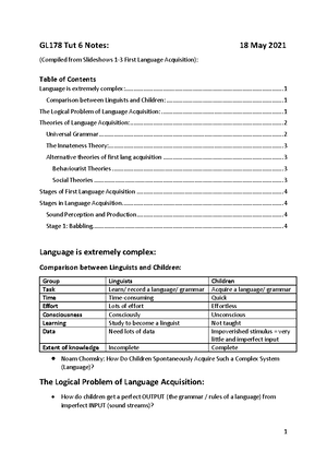 General Linguistics 278 Syntax - General Linguistics 278: Syntax Monday ...