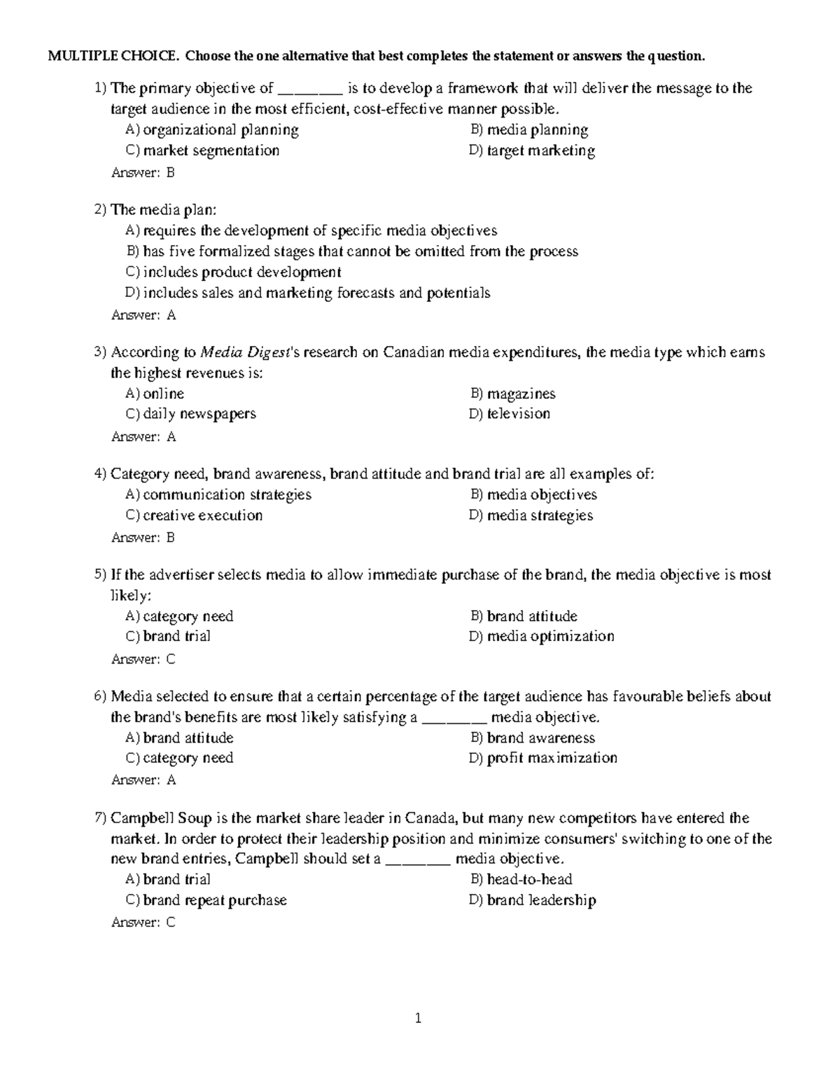 Sample/practice Exam 18 May 2018, Questions And Answers - MULTIPLE ...