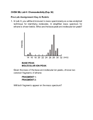 Chem3BLSp20Lab Final Practice Problems Blank - Chem 3BL Spring 2020 Lab ...