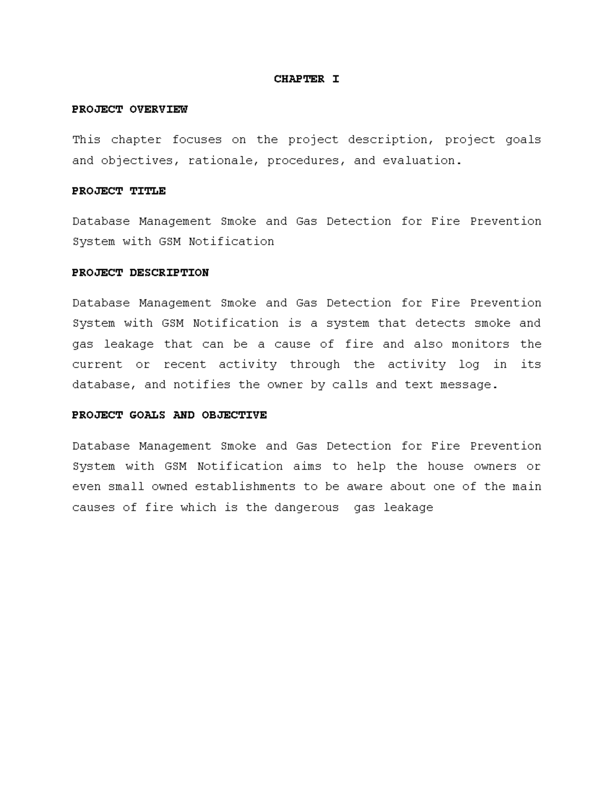 Chapter I capstone - ICT - CHAPTER I PROJECT OVERVIEW This chapter ...