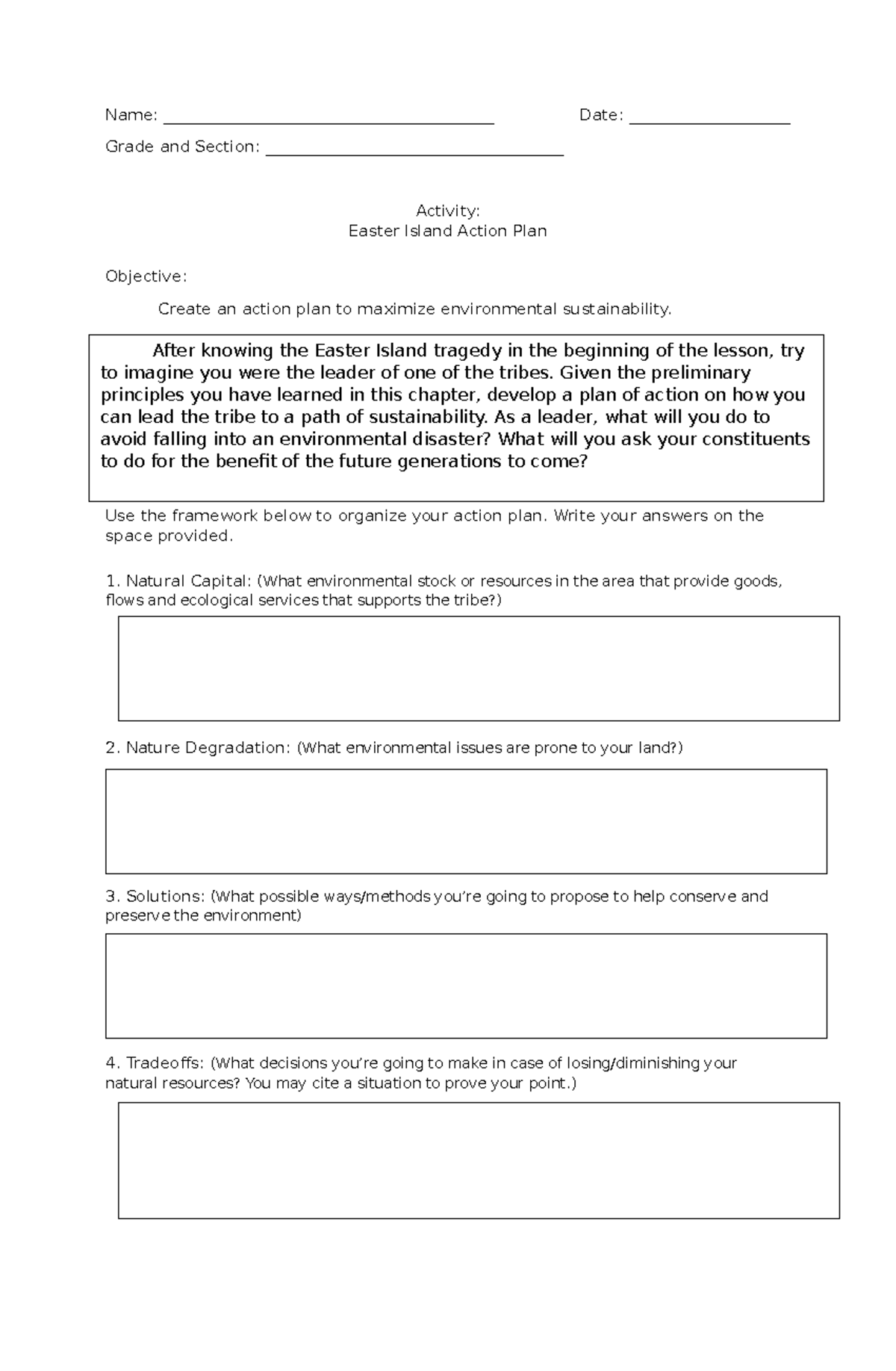 Activity-Ecology and Population - Name ...