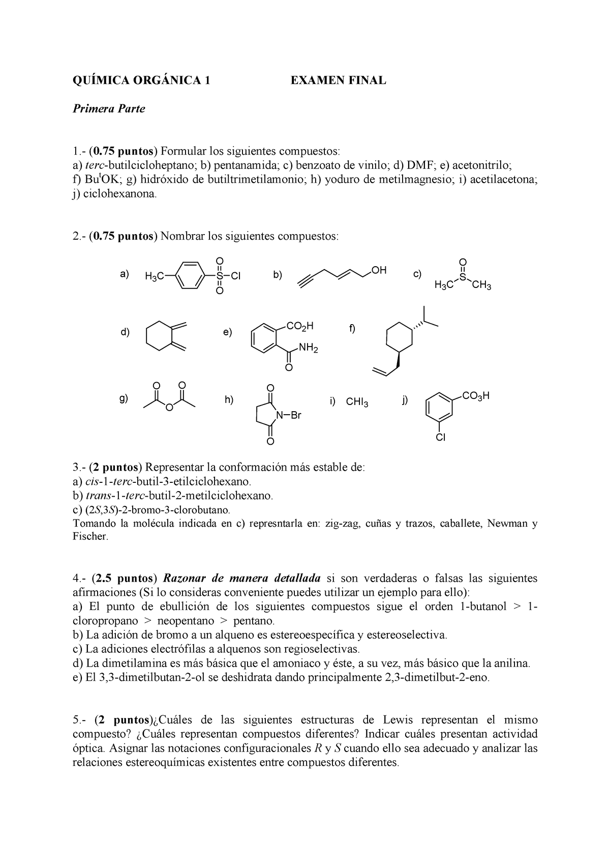 Quimica Organica - - Studocu