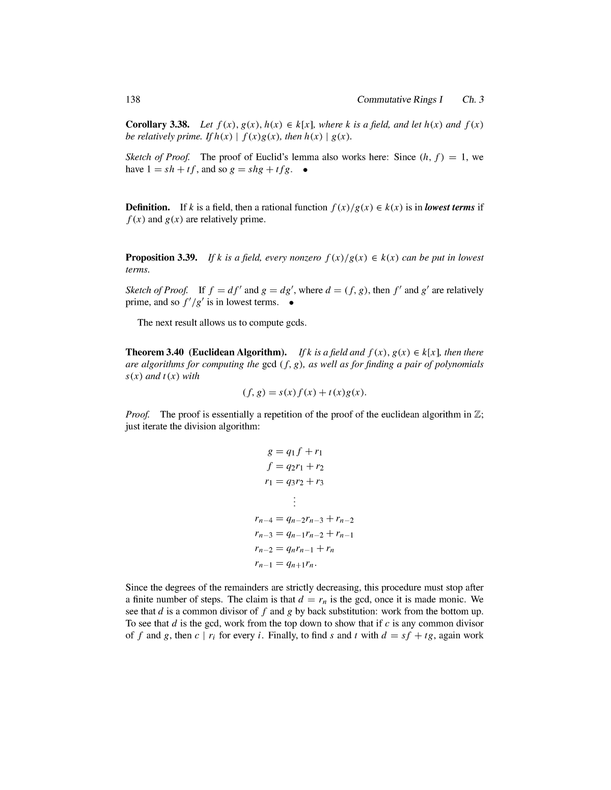 0154-0156 - Basic Algebra 101 - 138 Commutative Rings I Ch. 3 Corollary ...