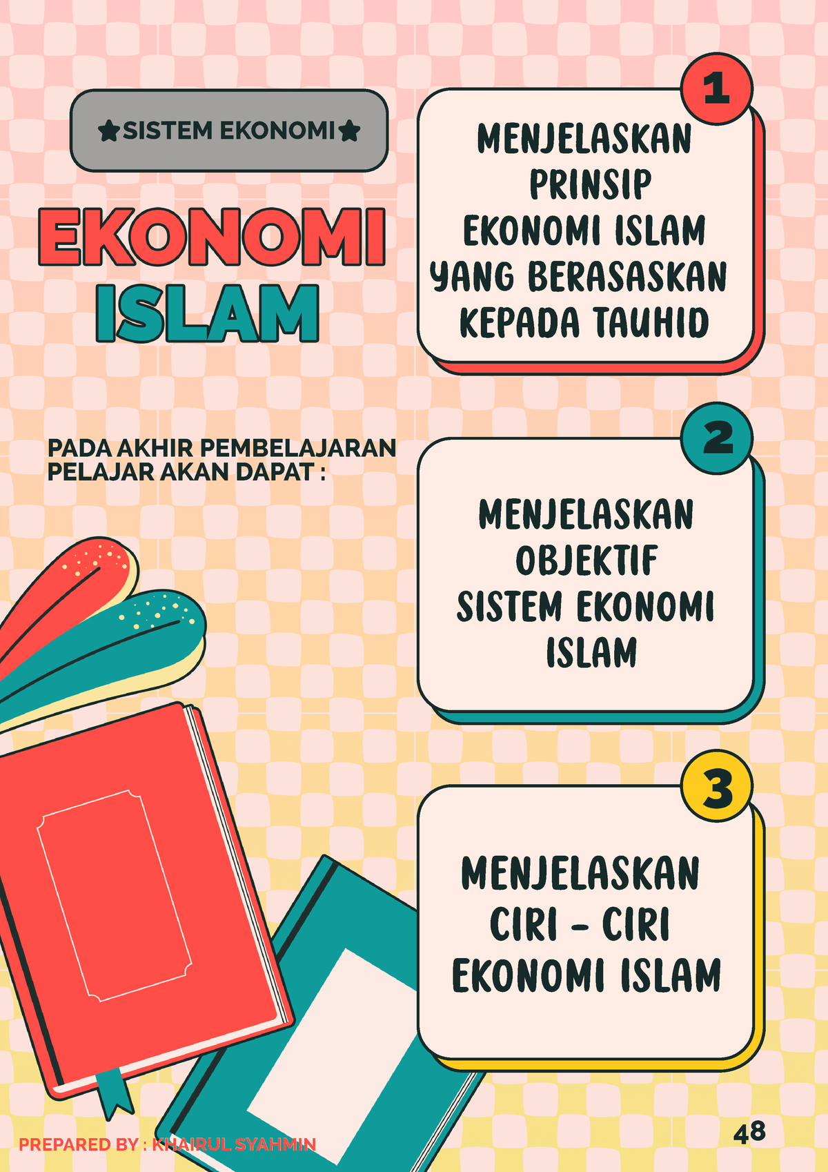 Ekonomi Islam - JUST NOTE - Economics - 48 MENJELASKAN CIRI - CIRI ...