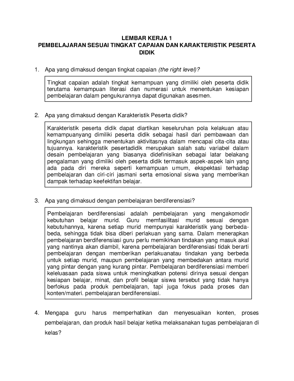 LK 4 - Topik 3 Asesmen - LEMBAR KERJA 1 PEMBELAJARAN SESUAI TINGKAT ...