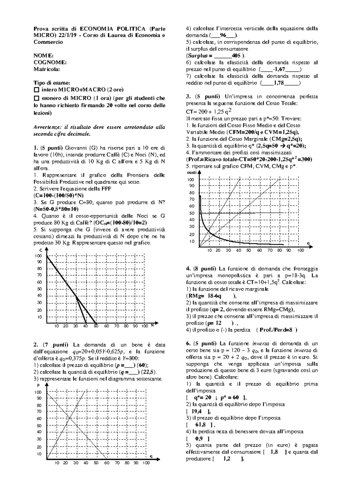 Insegnare Matematica Alle Medie Con Laurea In Economia