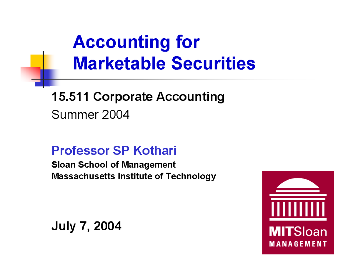 lec17-securities-nothing-to-say-accounting-for-marketable