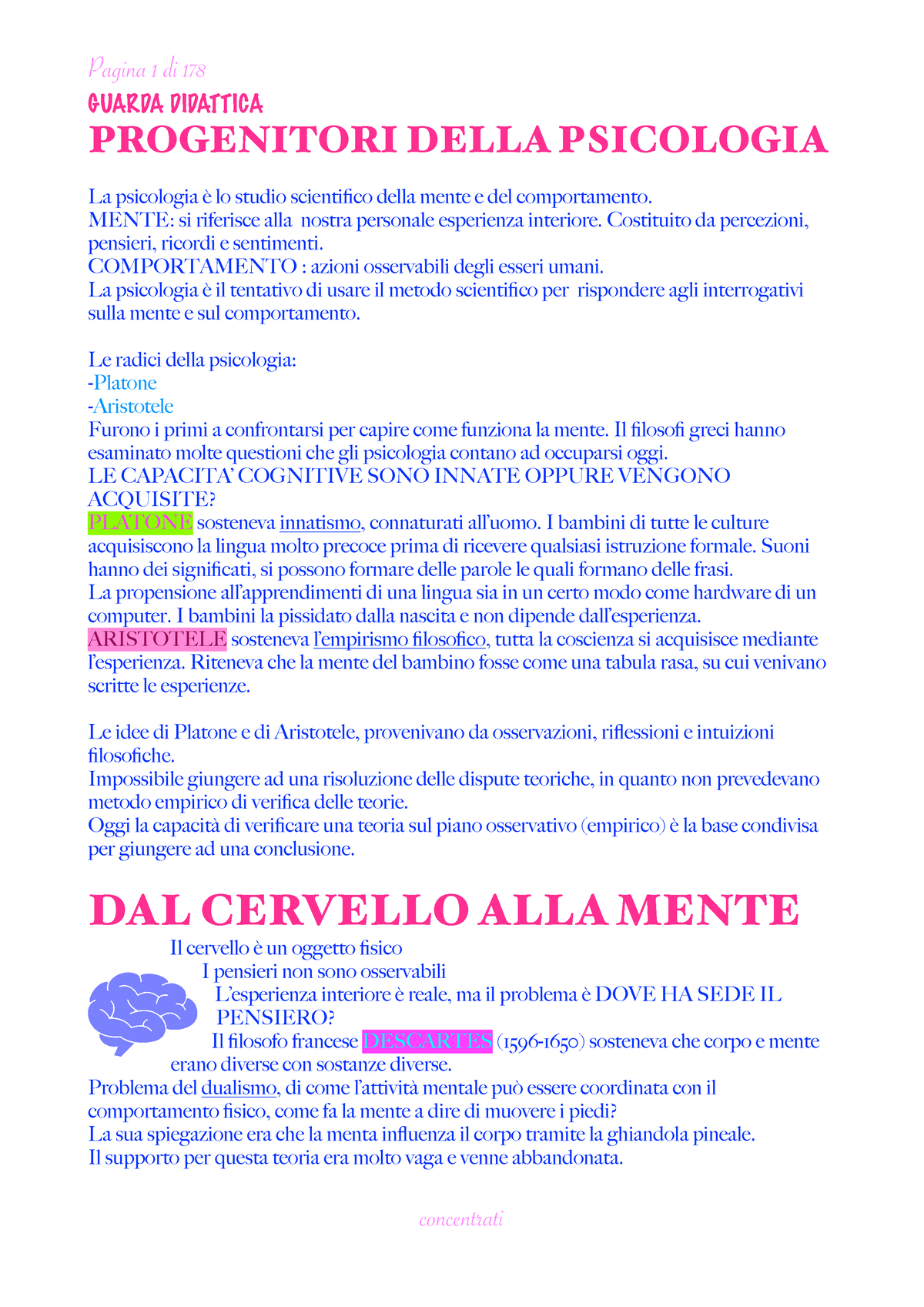 Processi Cognitivi ED Emotivi 221103 001223 - GUARDA DIDATTICA ...