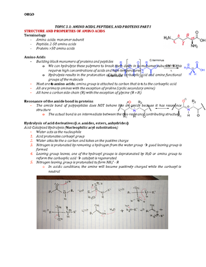 Module 2 - Lecture Slide - Chemistry 2213A: Module 2: Organic Acids And ...