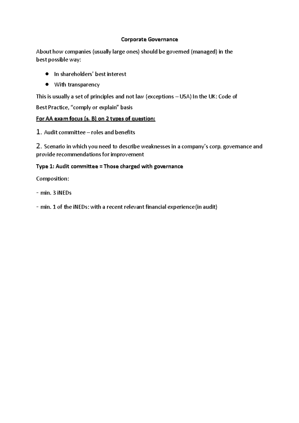 Transfer Accalive Jun23 AA Session+2 Notes+Session+2 - Corporate ...