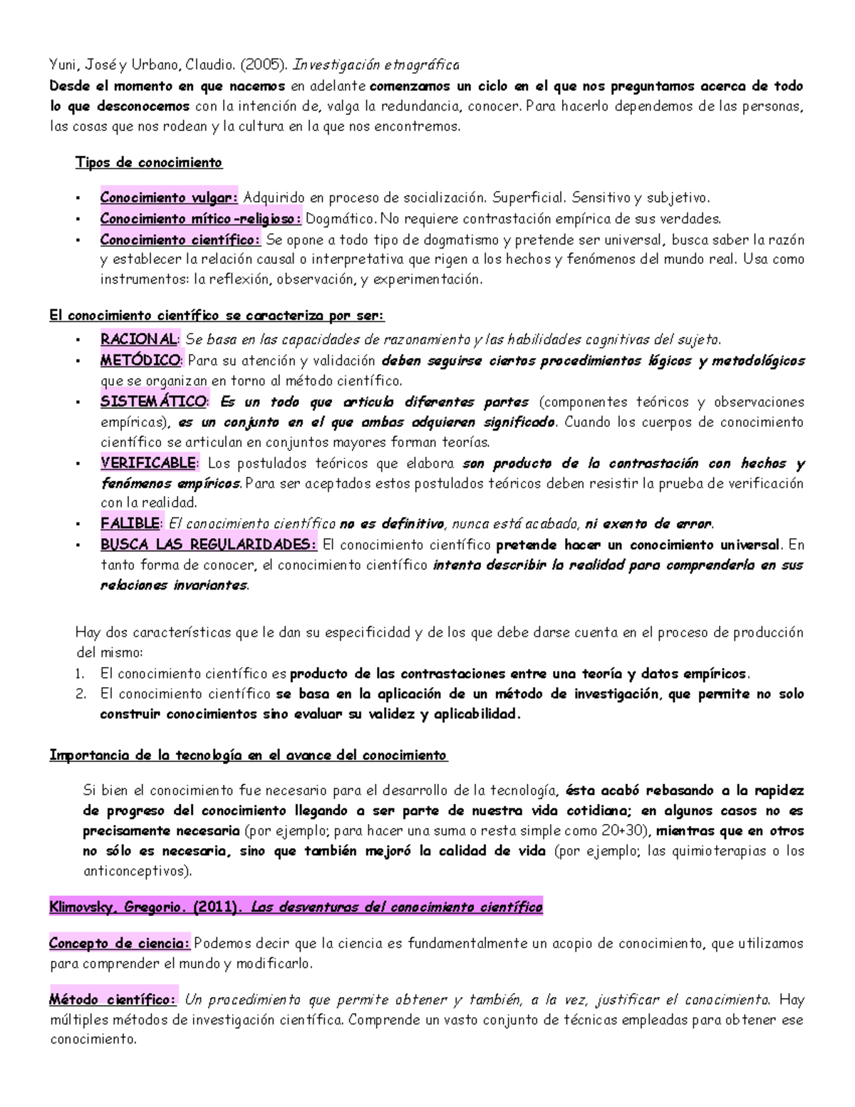 Resumen Sintetizado Psicologia Dell Yuni Jos Y Urbano Claudio 