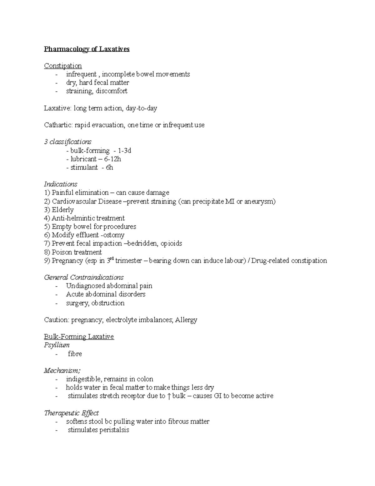 w12 laxatives lecture notes 12 nurs 3550 trentu studocu w12 laxatives lecture notes 12