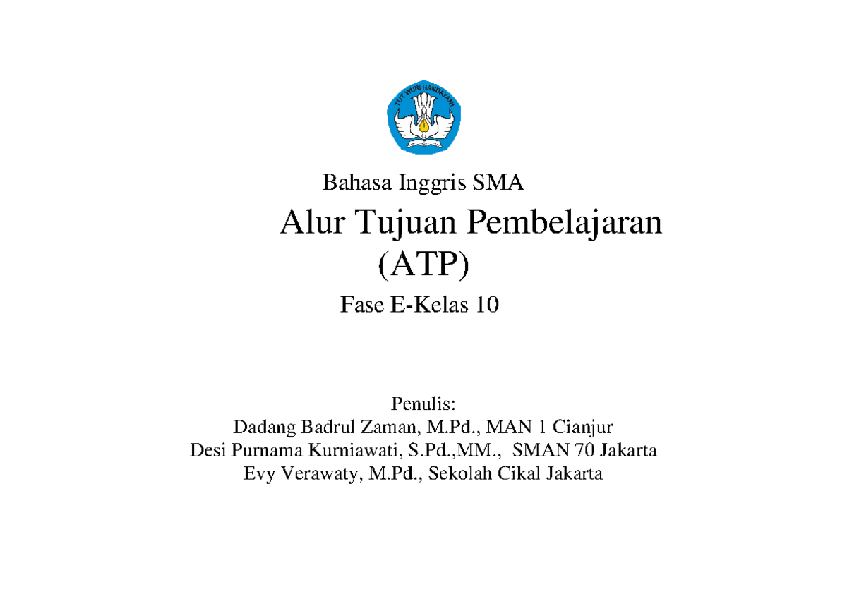 QC1 Final ATP Kelompok Dadang, DESI, EVY Bahasa Inggris Fase E Pdf ...