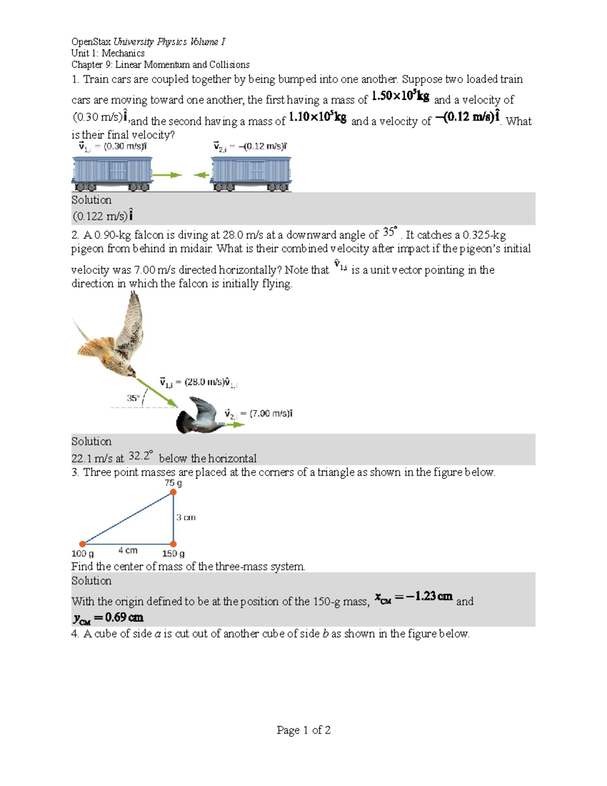 University Physics Volume 1-Ch09 - OpenStax University Physics Volume I ...