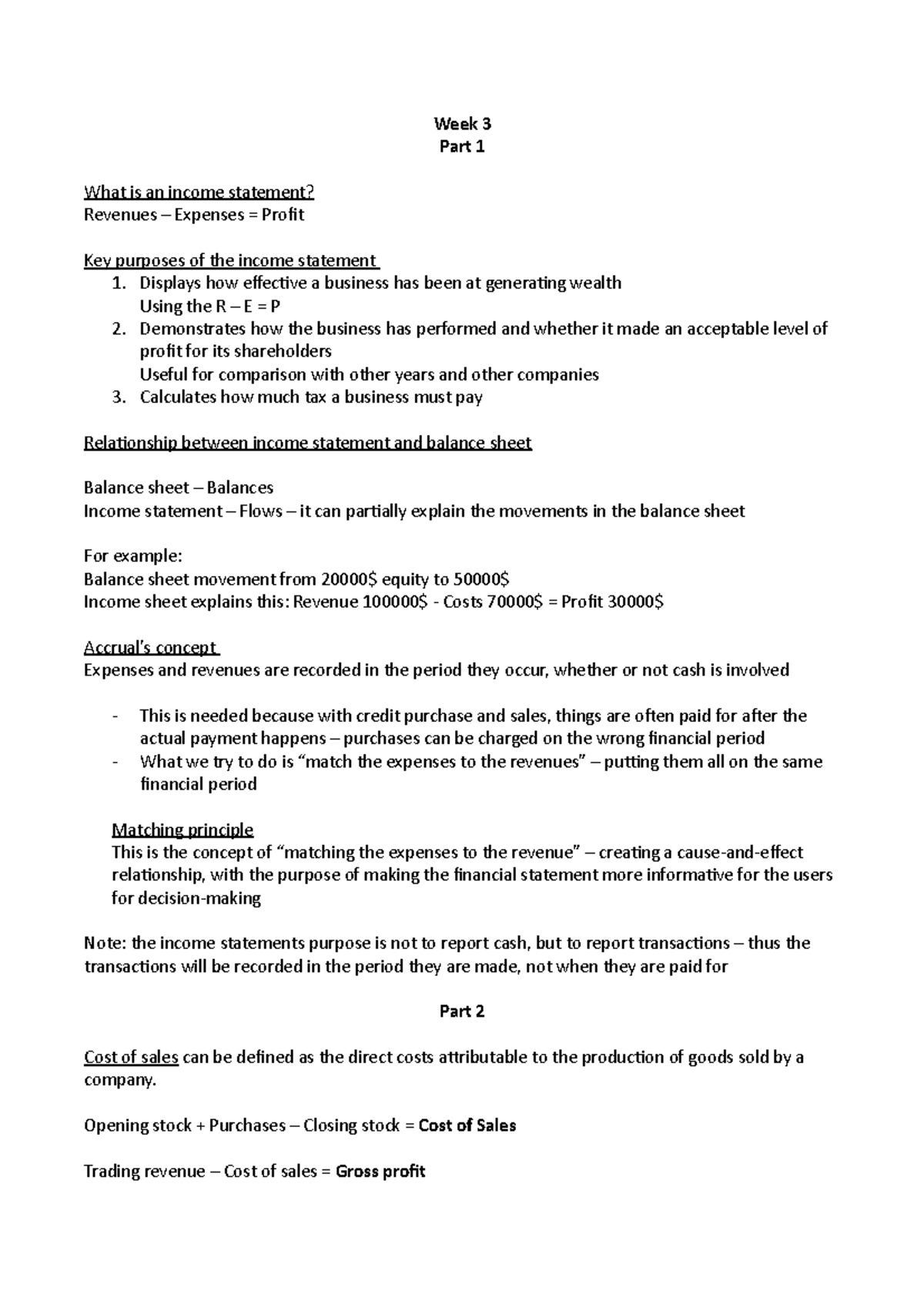 What Is An Income Source Statement