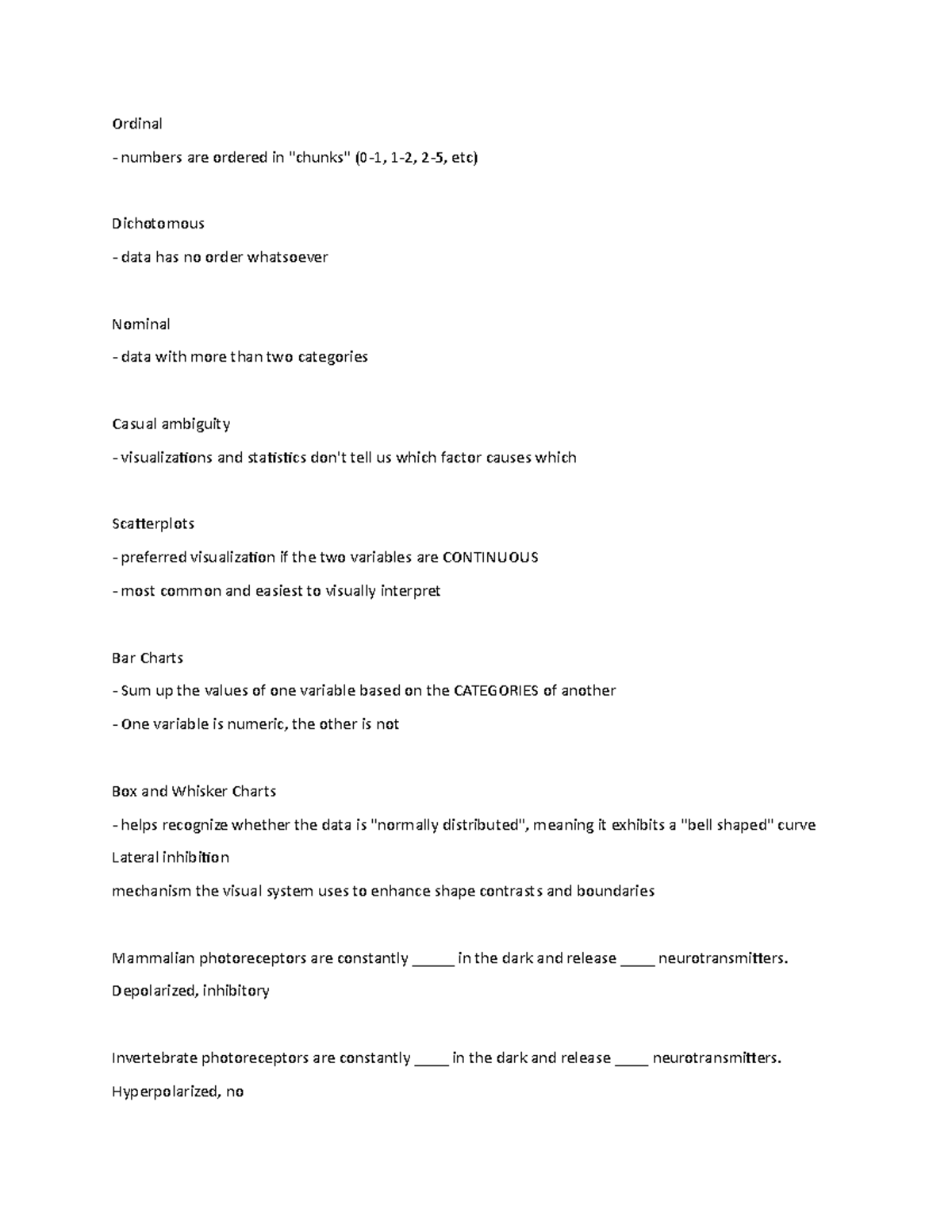 Enterprise Computing Strategy leture notes 3 - Ordinal - numbers are ...