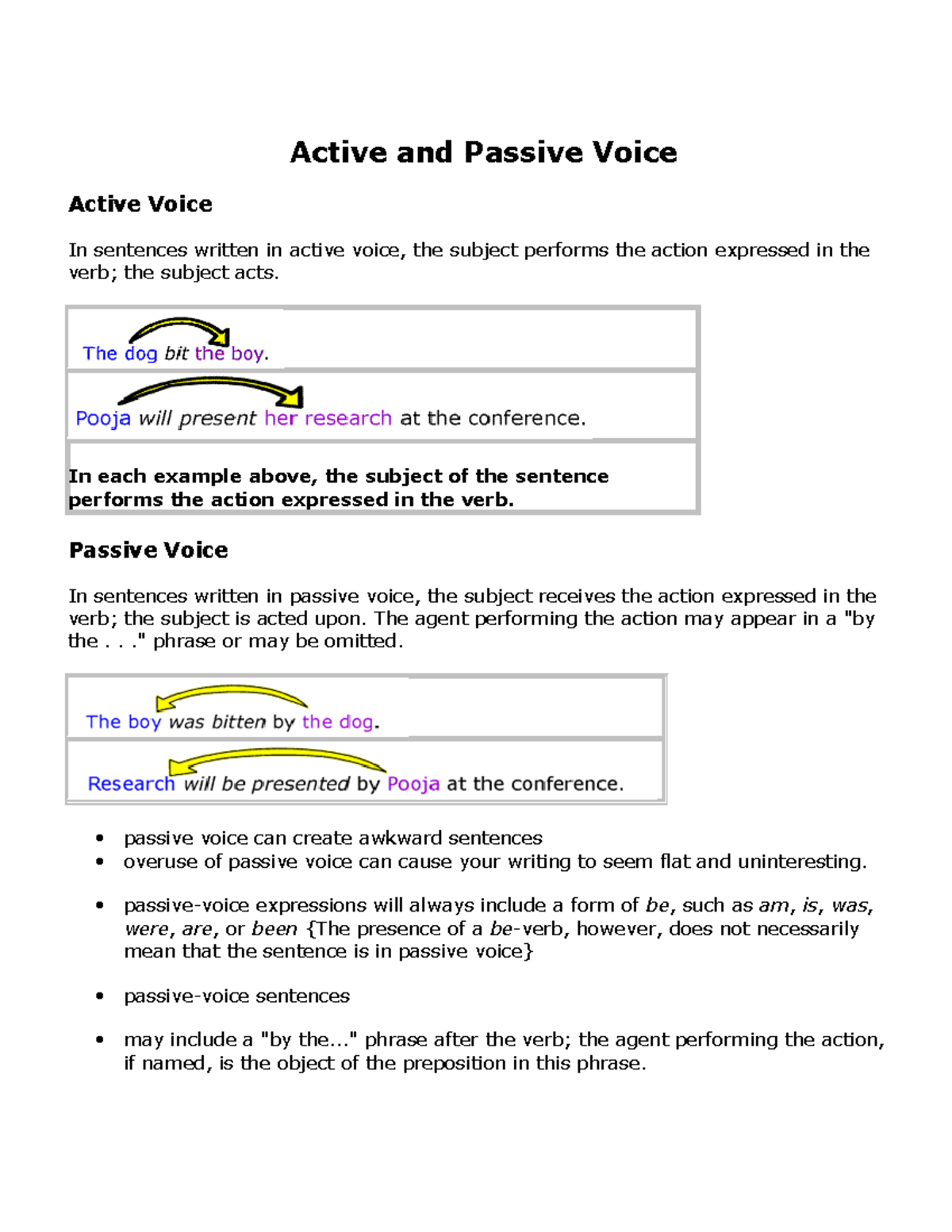 Active and Passive Voice 3 - Copy - Active and Passive Voice Active ...