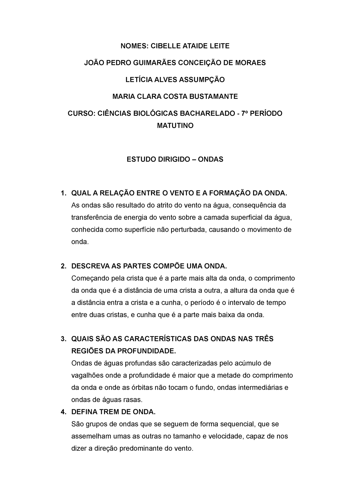 5º ANO A 08-11-2021 Tipos DE Energia - PLANO DE ESTUDOS DIRIGIDOS - PED  ESCOLA MUNICIPAL MERCEDES - Studocu