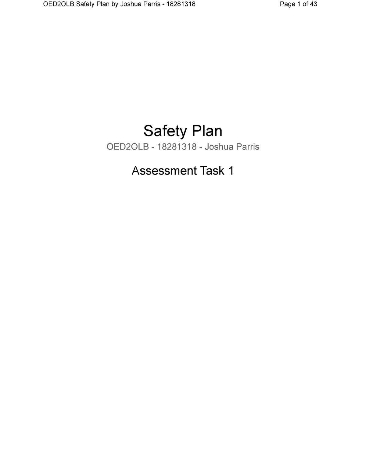 assignment 1.safety