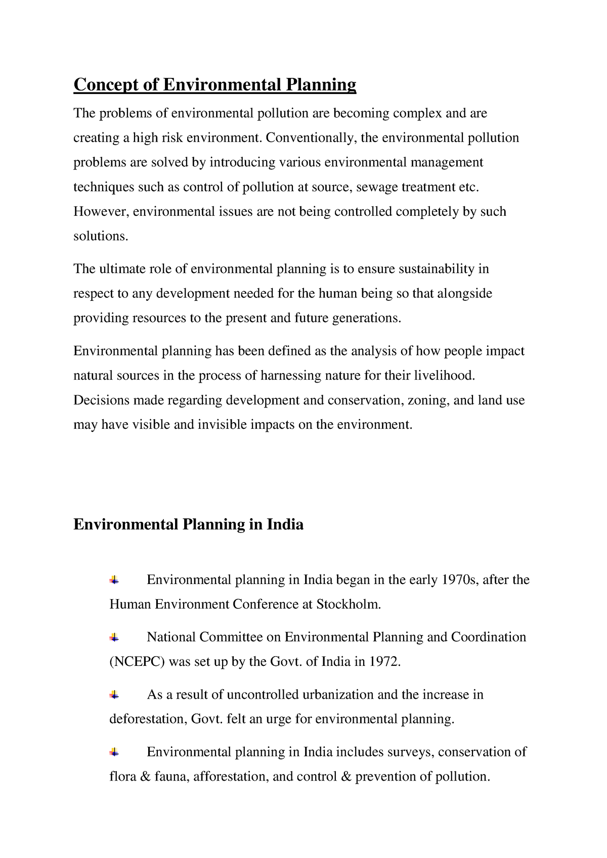 thesis in environmental planning