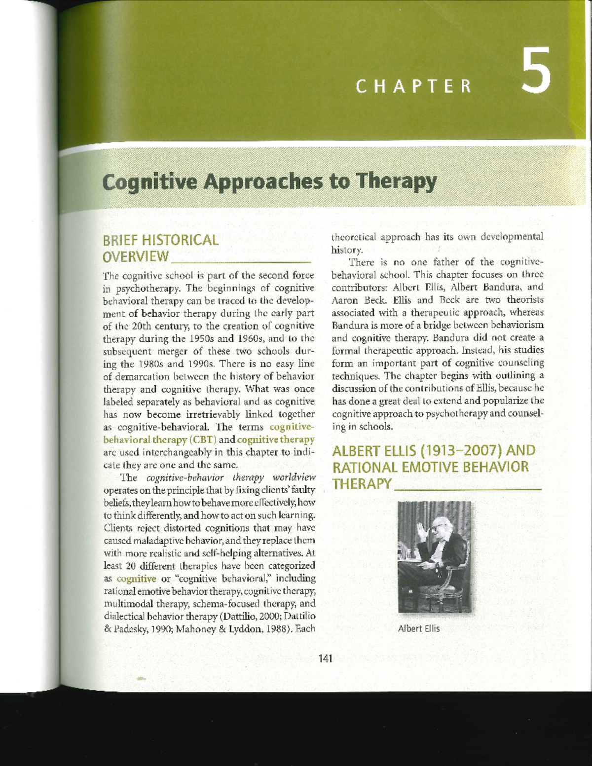 Cognitive approaches Smith Jones - CNPS 3310 - Studocu