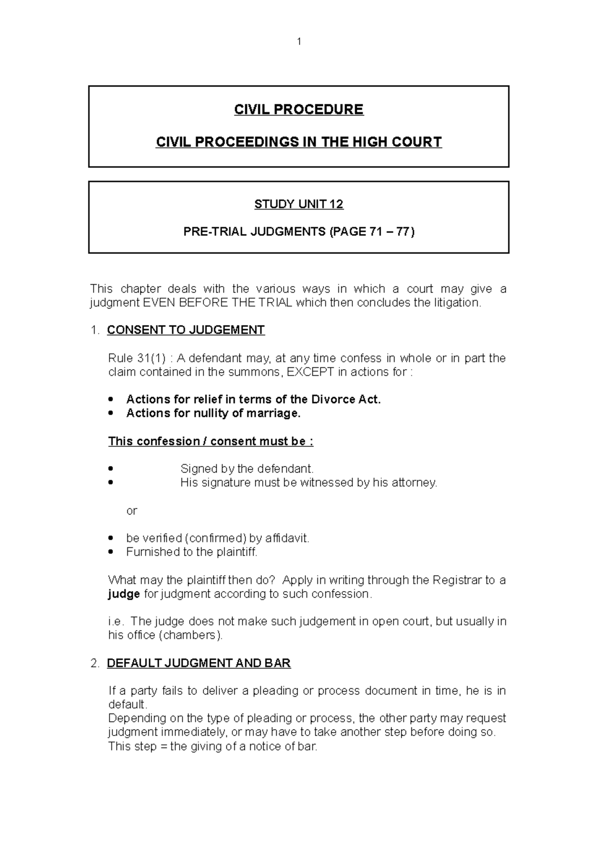 Civil Proceedings Rules 1998