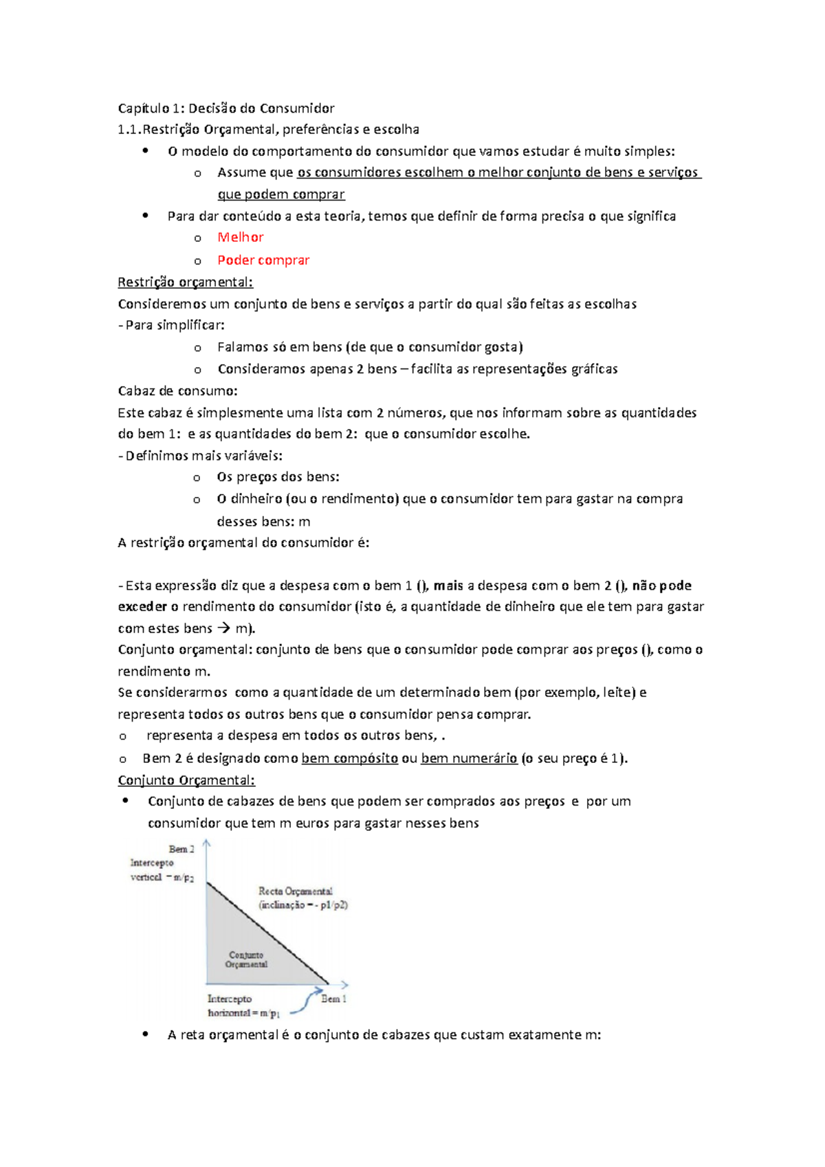 Cap¡tulo 1 A 3 - Resumos Dos Primeiros 3 Capitulos, Referentes A ...