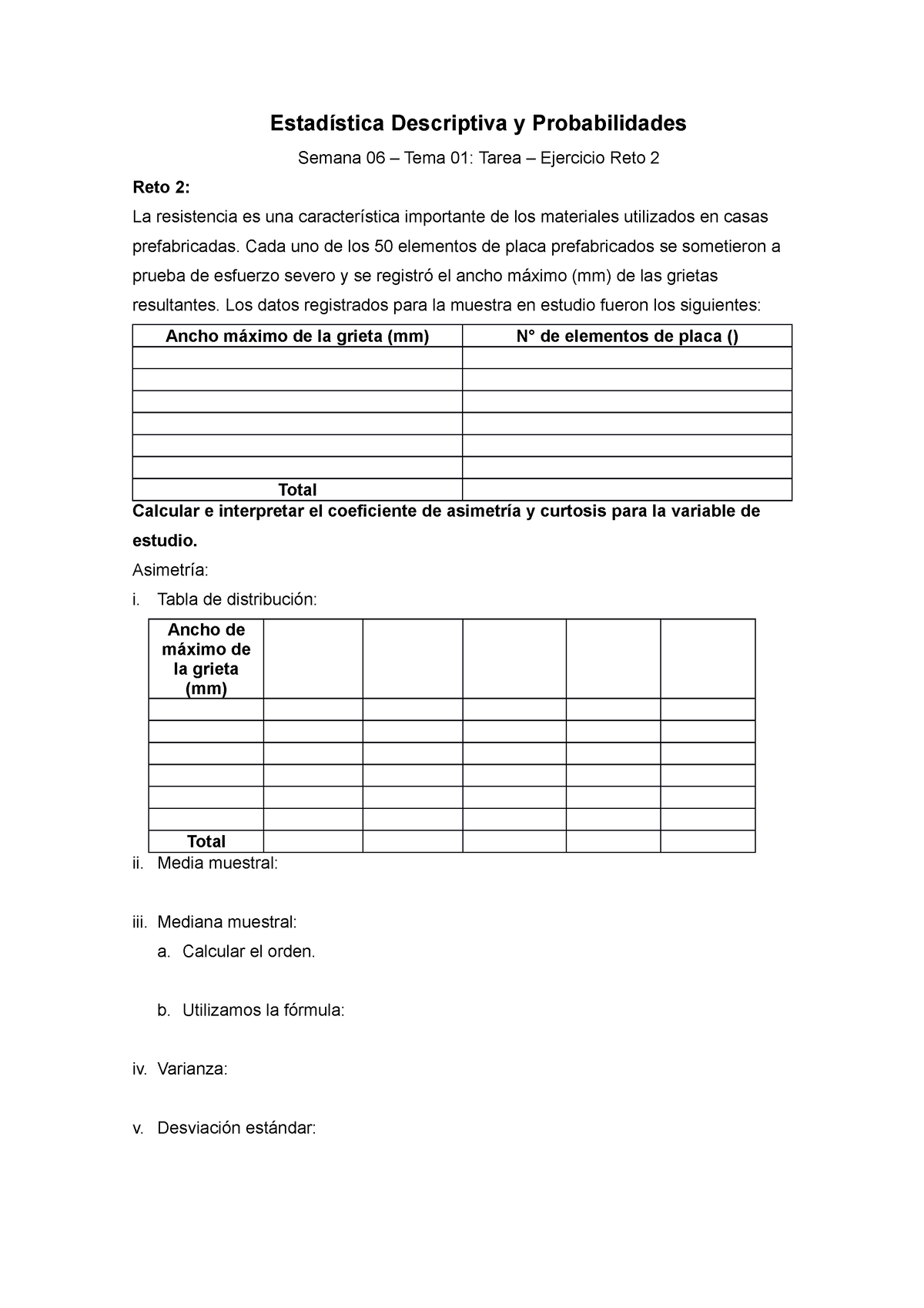 S06 - Ejercicio Reto 2 - Estadística Descriptiva Y Probabilidades ...