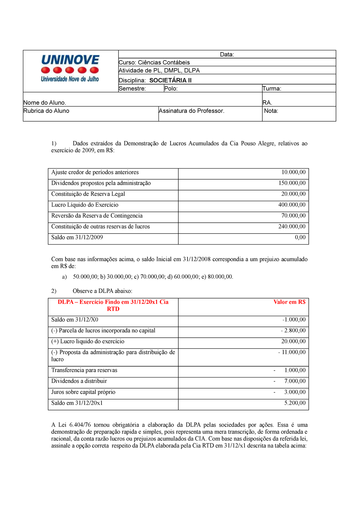 Aprender Sobre 78 Imagem Modelo De Dmpl Vn 6526