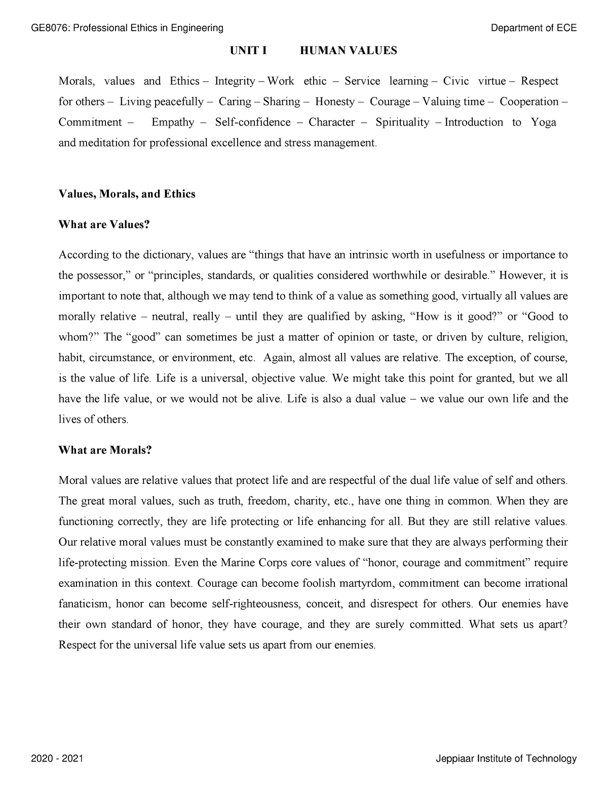 jpr-ethics-unit-1-notes-jit-ge6075-pee-r2013-page-1-unit-i-human