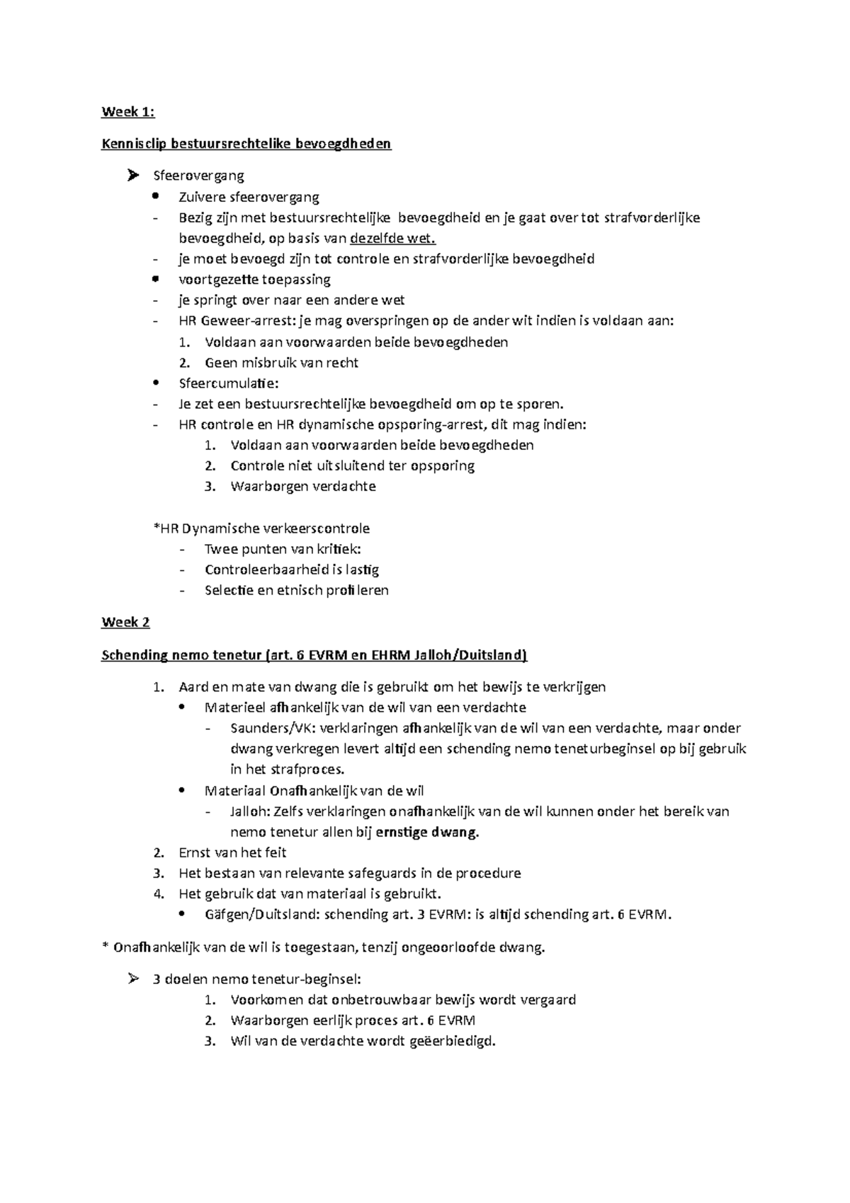 Schema's En Kennisclips Strafproces I - Week 1: Kennisclip ...