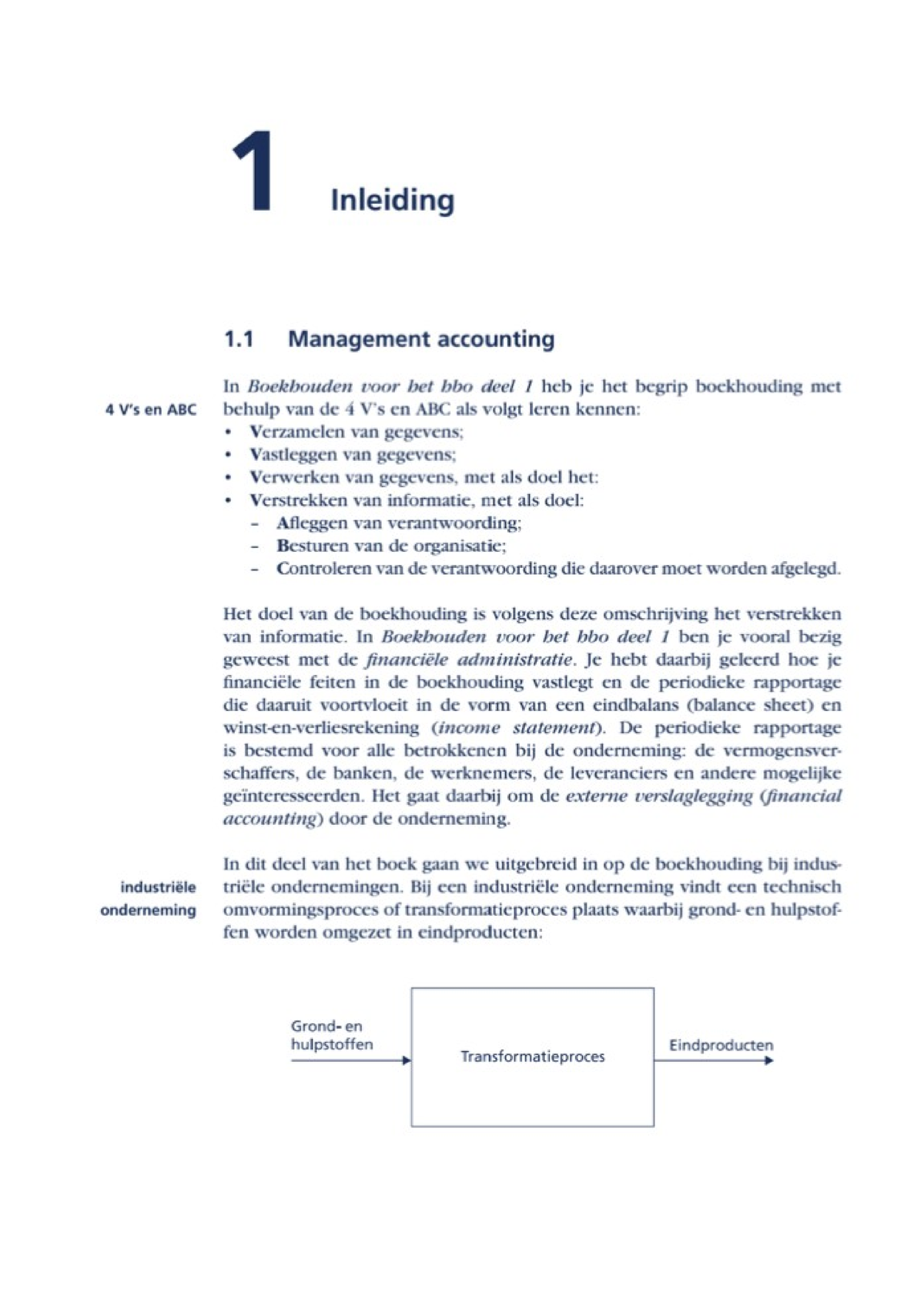 BAD - H1 - Samenvatting Boekhouden - Studeersnel