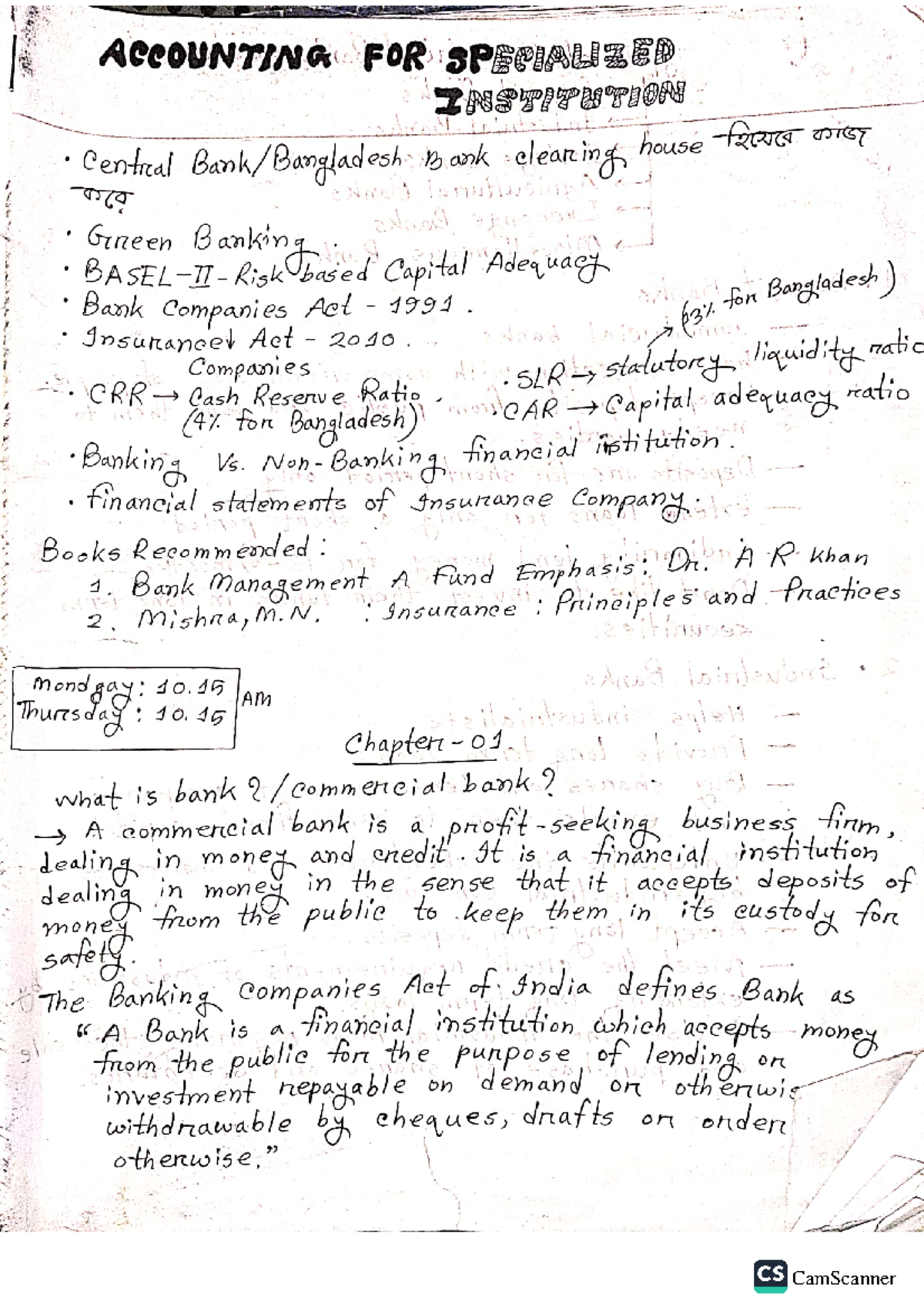 1. ASI Notes Corporate Finance Studocu