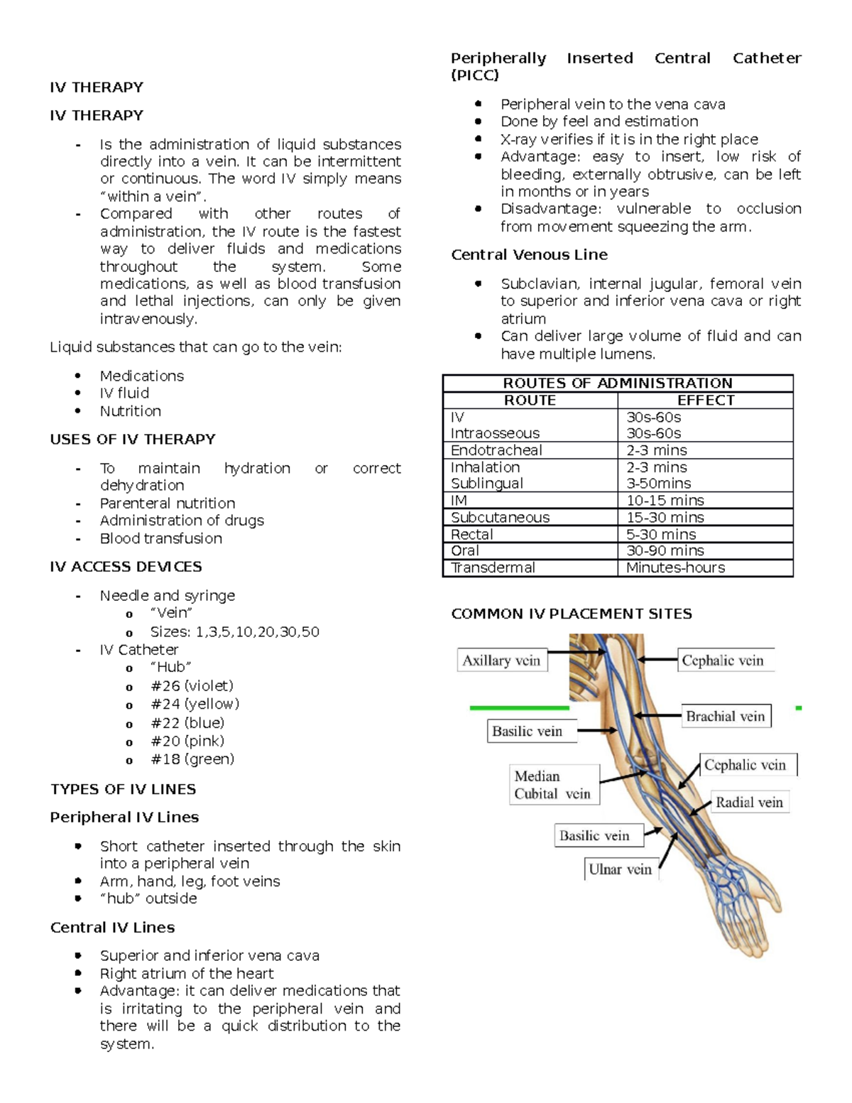 instrumentation IV THERAPY IV THERAPY Is the administration of liquid