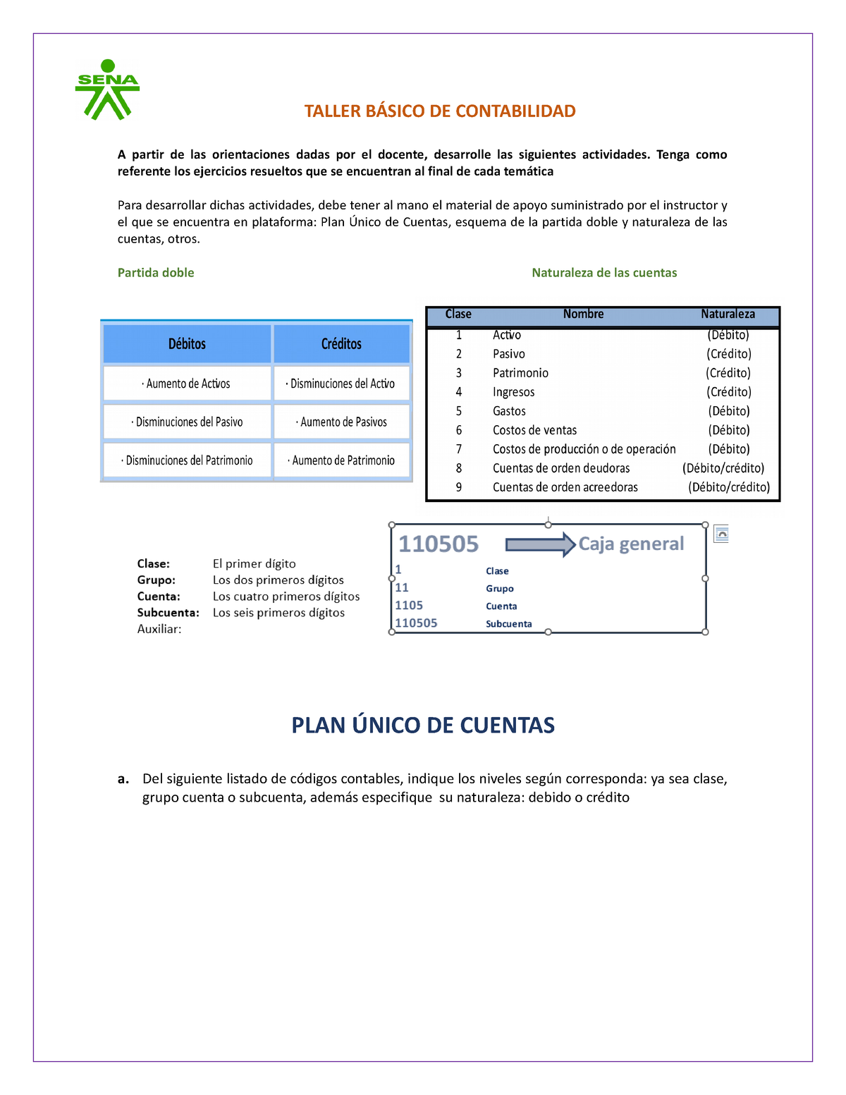 03. Taller Básico De Contabilidad - TALLER BÁSICO DE CONTABILIDAD ...