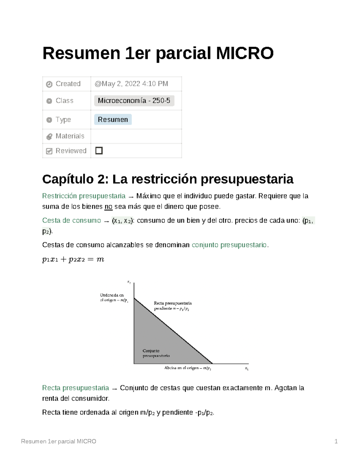 Resumen 1er Parcial Micro - Resumen 1er Parcial MICRO Created Class ...