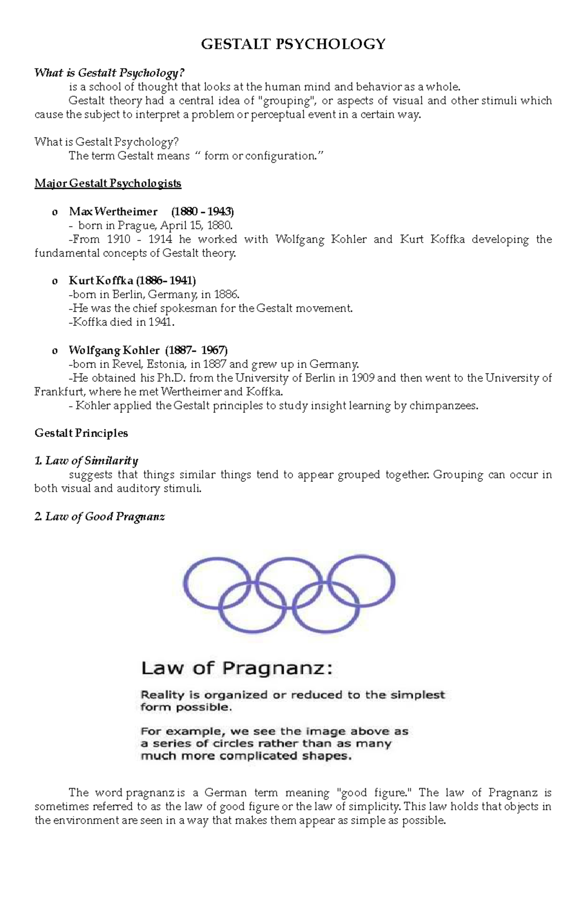 Master Gestalt Psychology: Simple Examples For Easy Understanding - l66kk6j