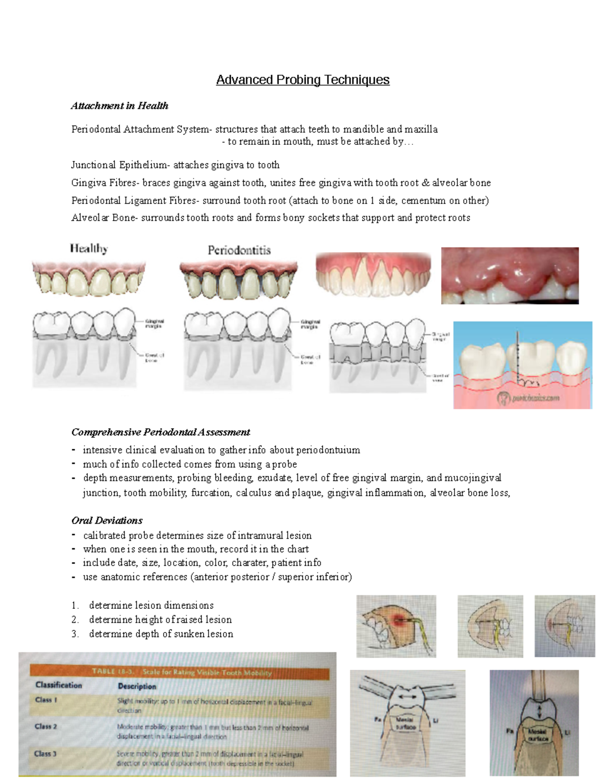 Advanced Probing Techniques Advanced Probing Techniques Attachment in