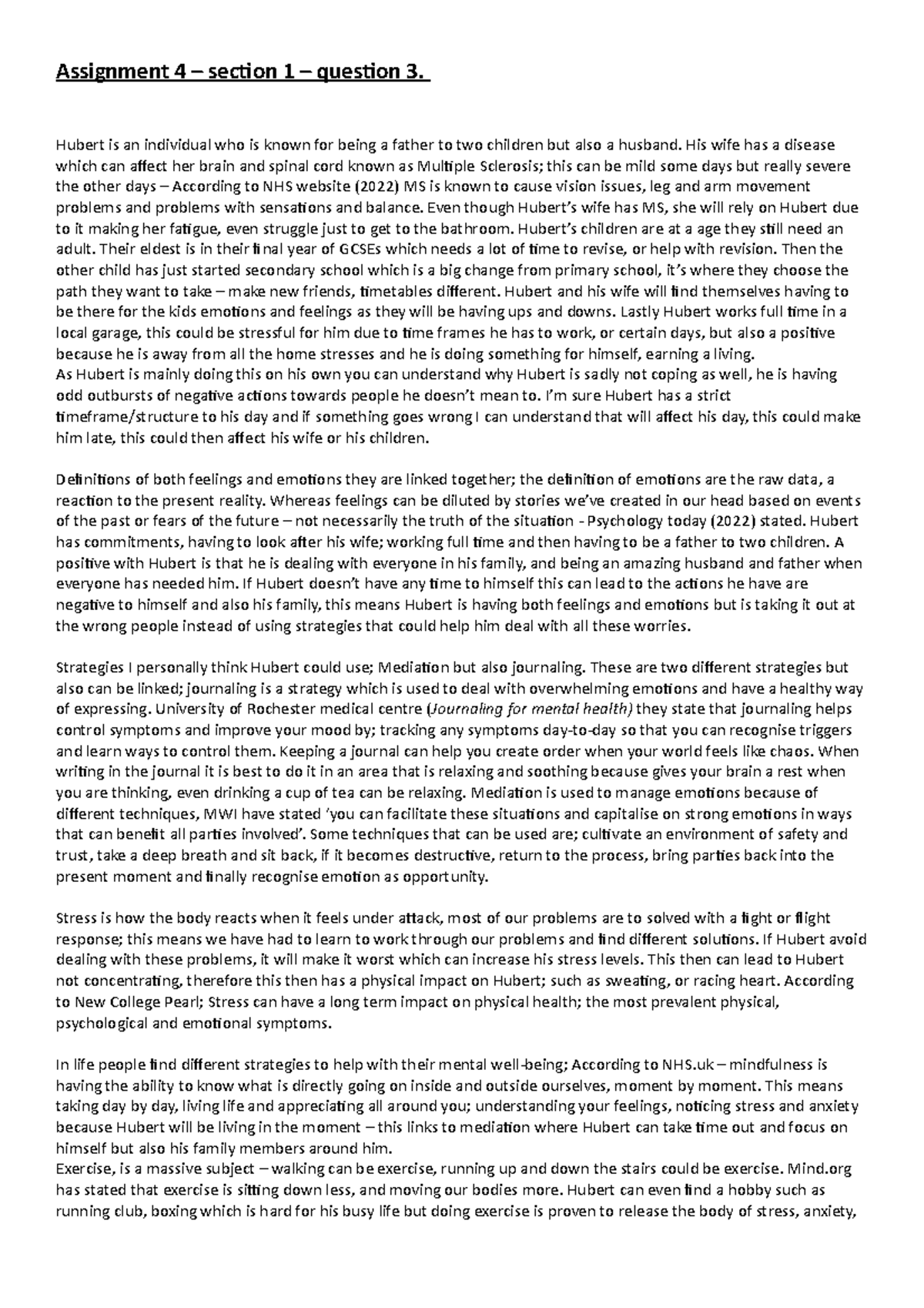 Unit 4 - section 1 question 3 - Assignment 4 – section 1 – question 3 ...