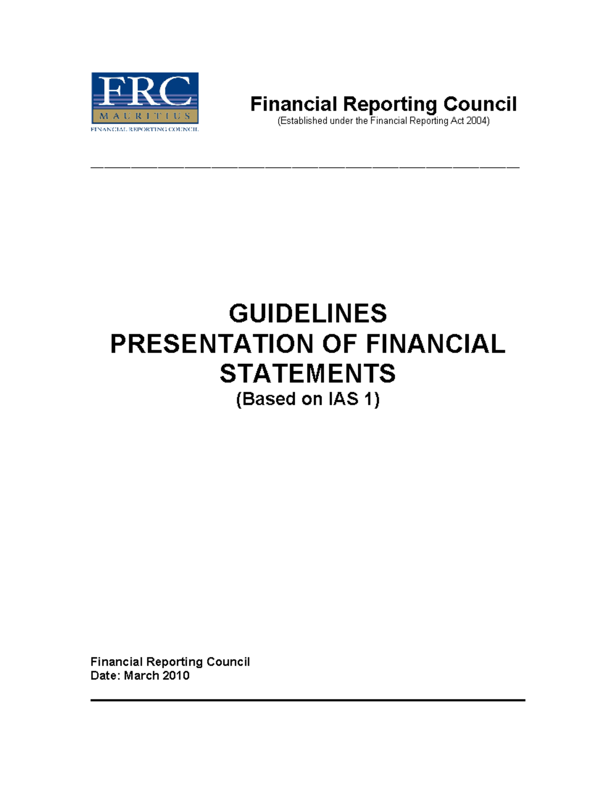 ISAs Specific Audit Documentation - Financial Reporting Council ...