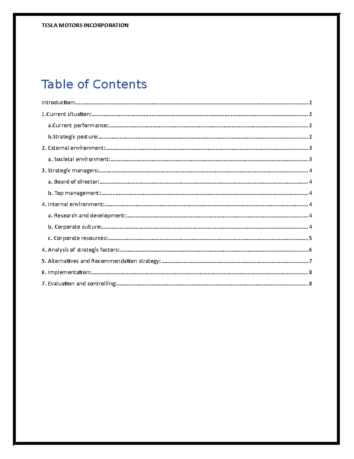 Exam 16 April 2017, questions - Table of Contents - Studocu