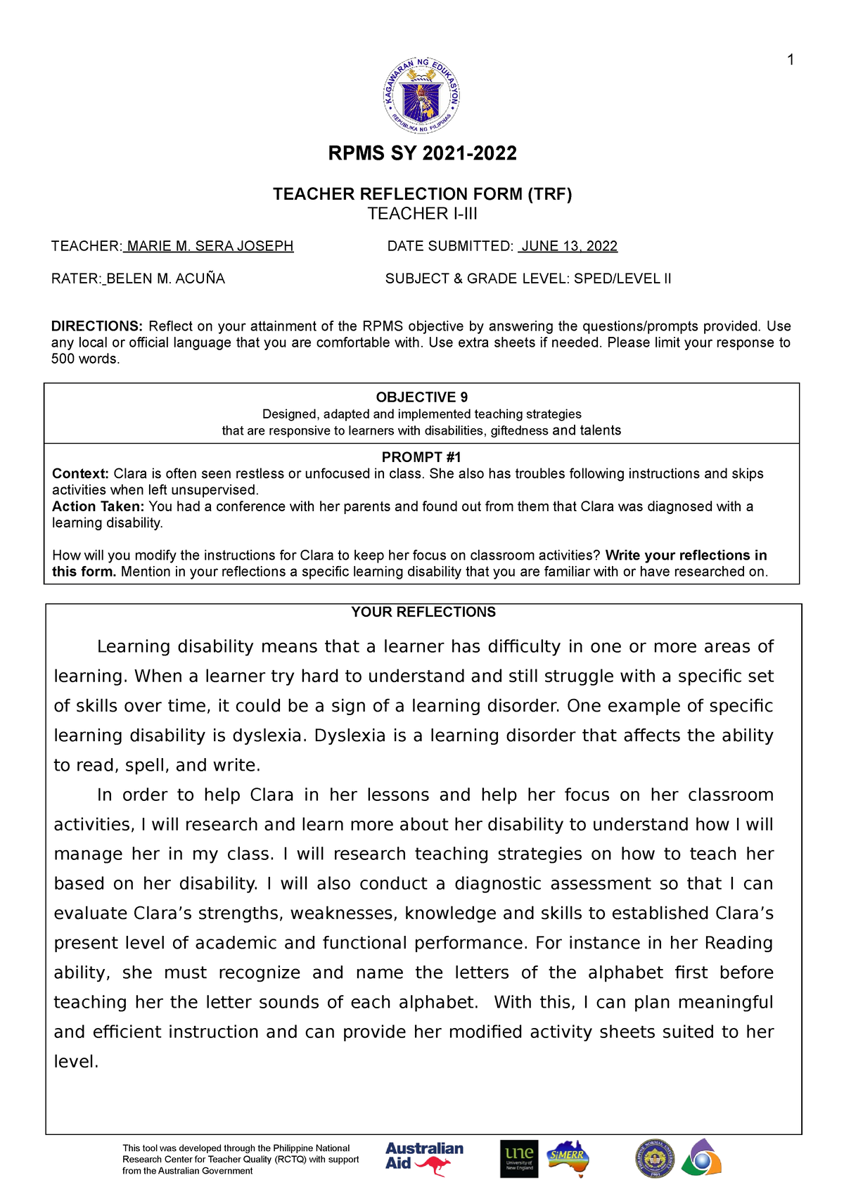 copy-of-appendix-4a-teacher-reflection-form-for-t-i-iii-for-rpms-sy