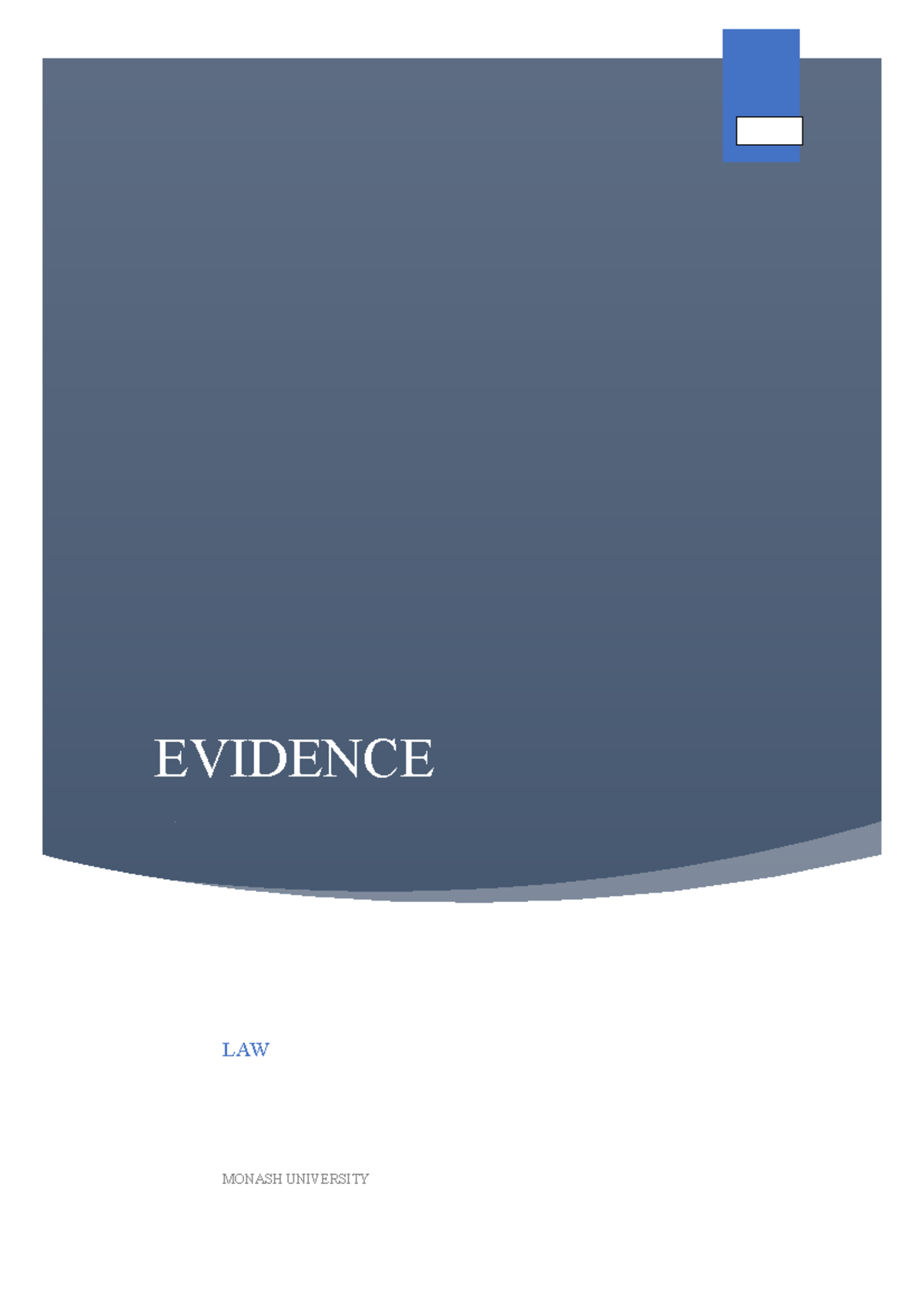 What Is Evidence In Law Dictionary