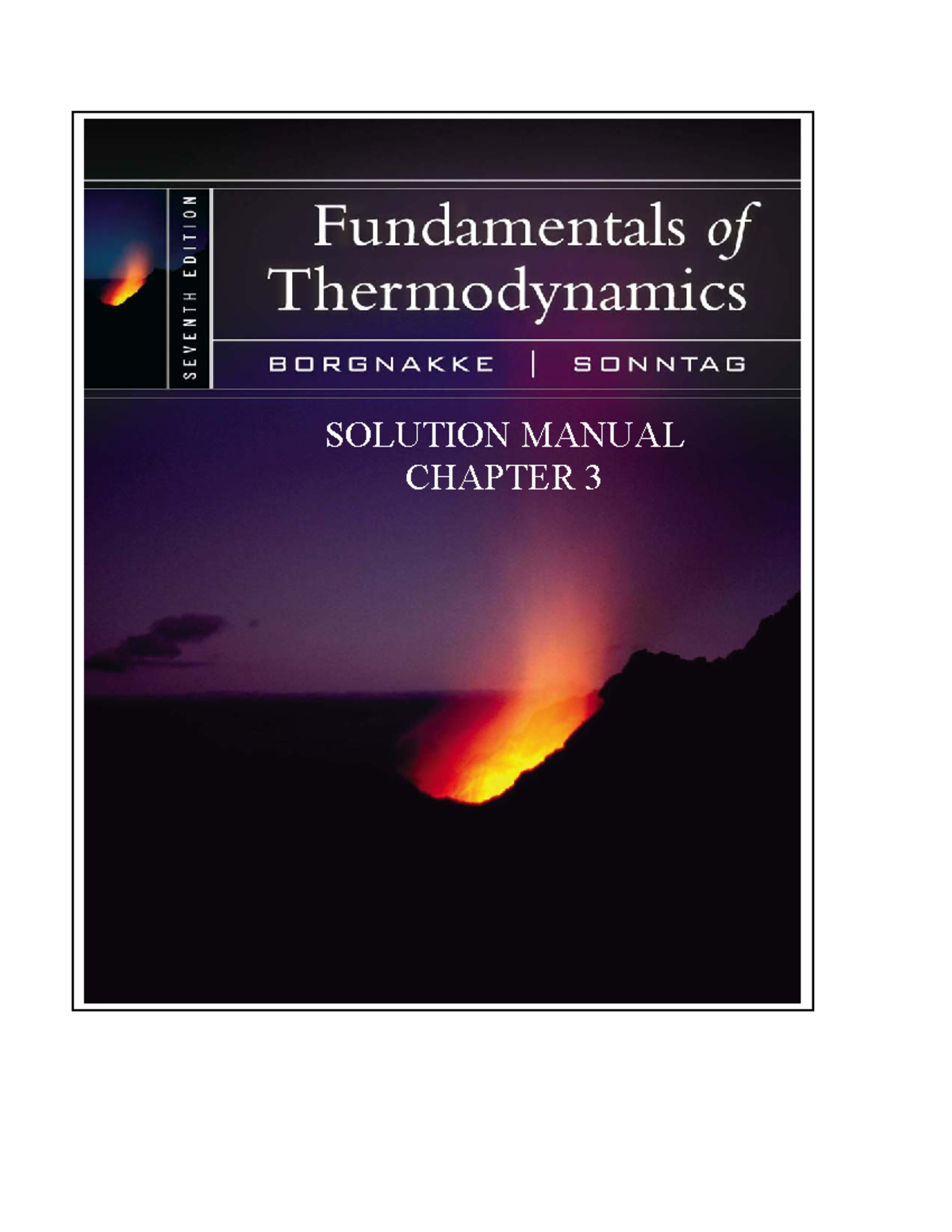 Solutions Manual - Chapter 3 - SOLUTION MANUAL CHAPTER 3 SUBSECTION ...