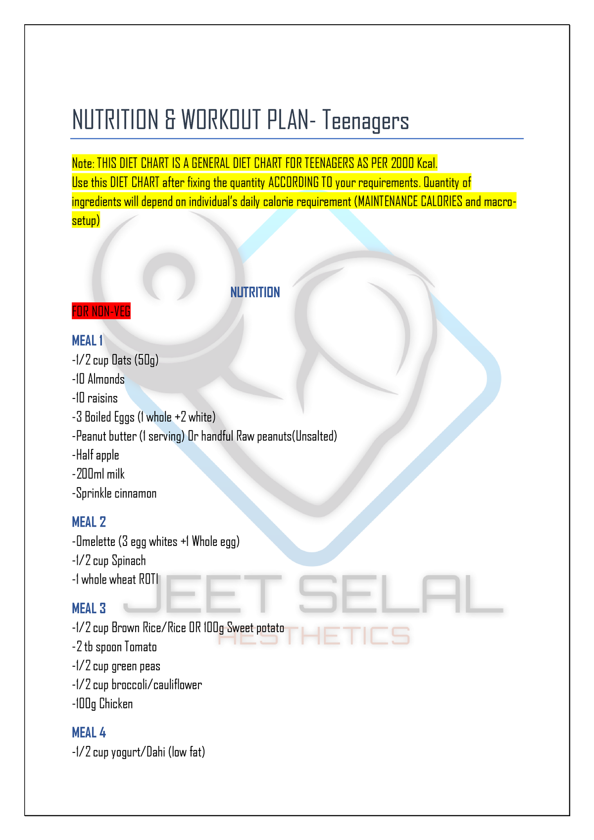 nutrition-workout-plan-teenagers-by-jeet-selal-nutrition-workout-plan-teenagers-note-this