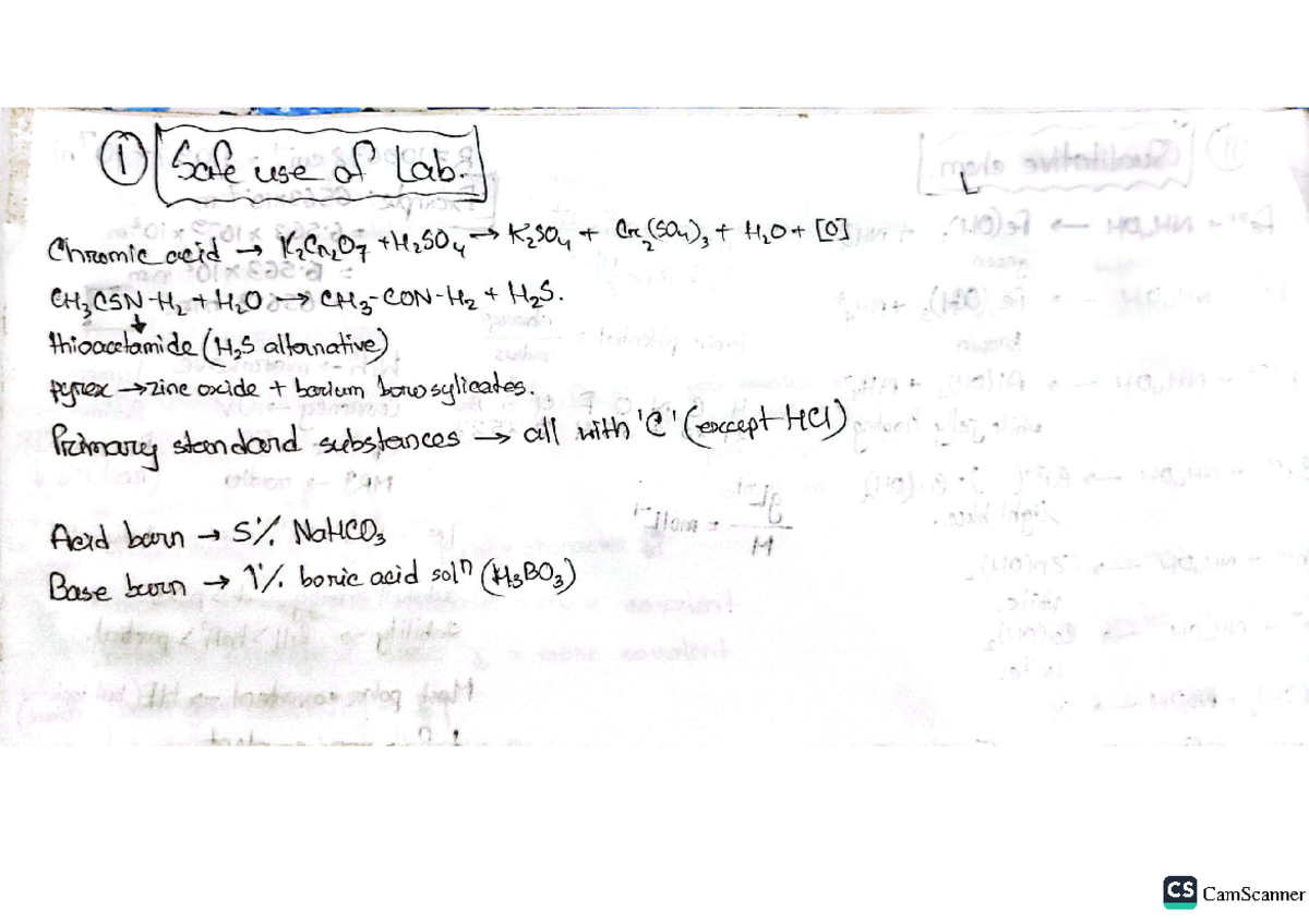 Formula Chemistry - Intro to Chemistry - Studocu