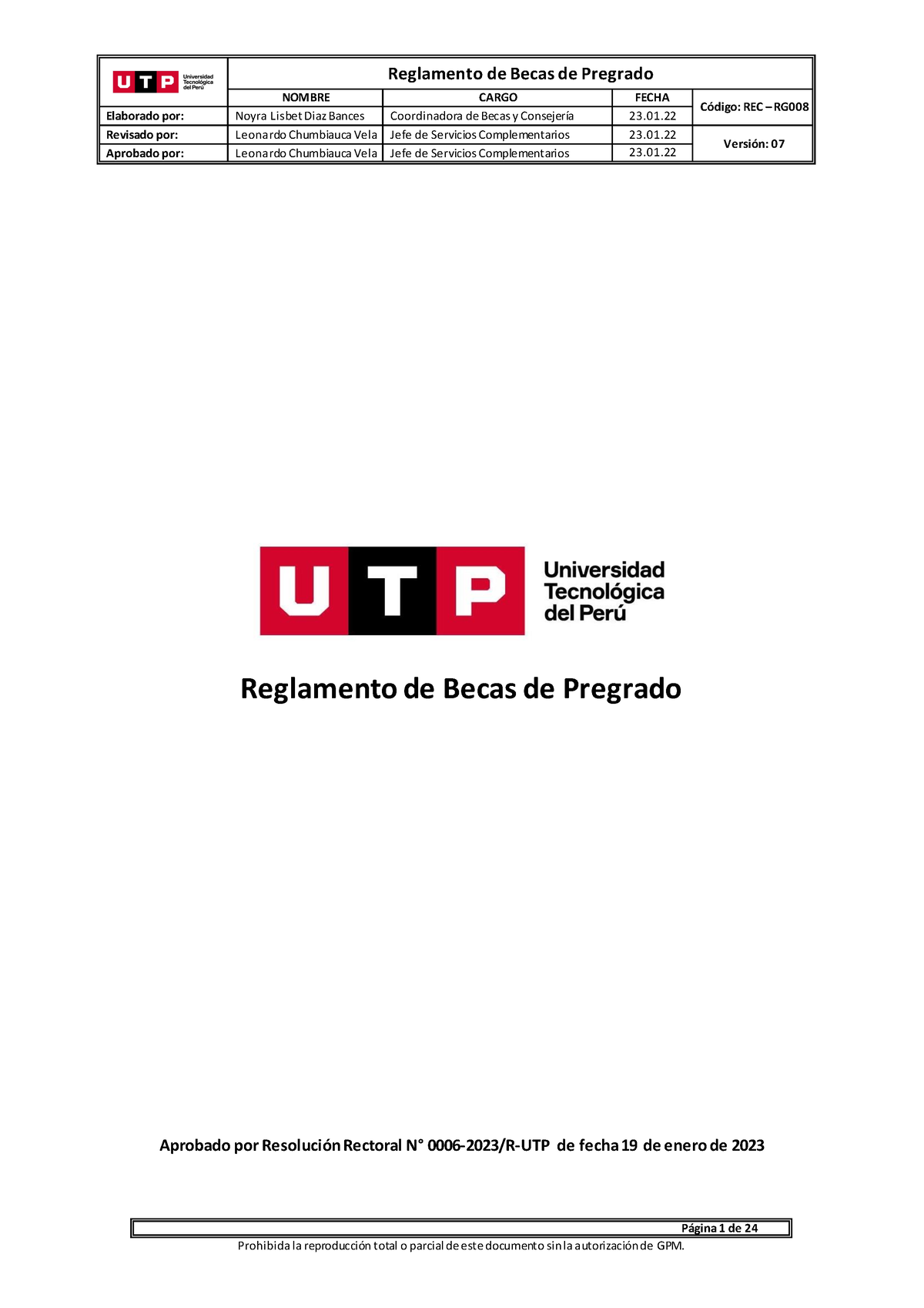 Reglamento De Becas Marzo 23be5bface-f073-4e9c-b2f5-605910150 A0f 2 ...