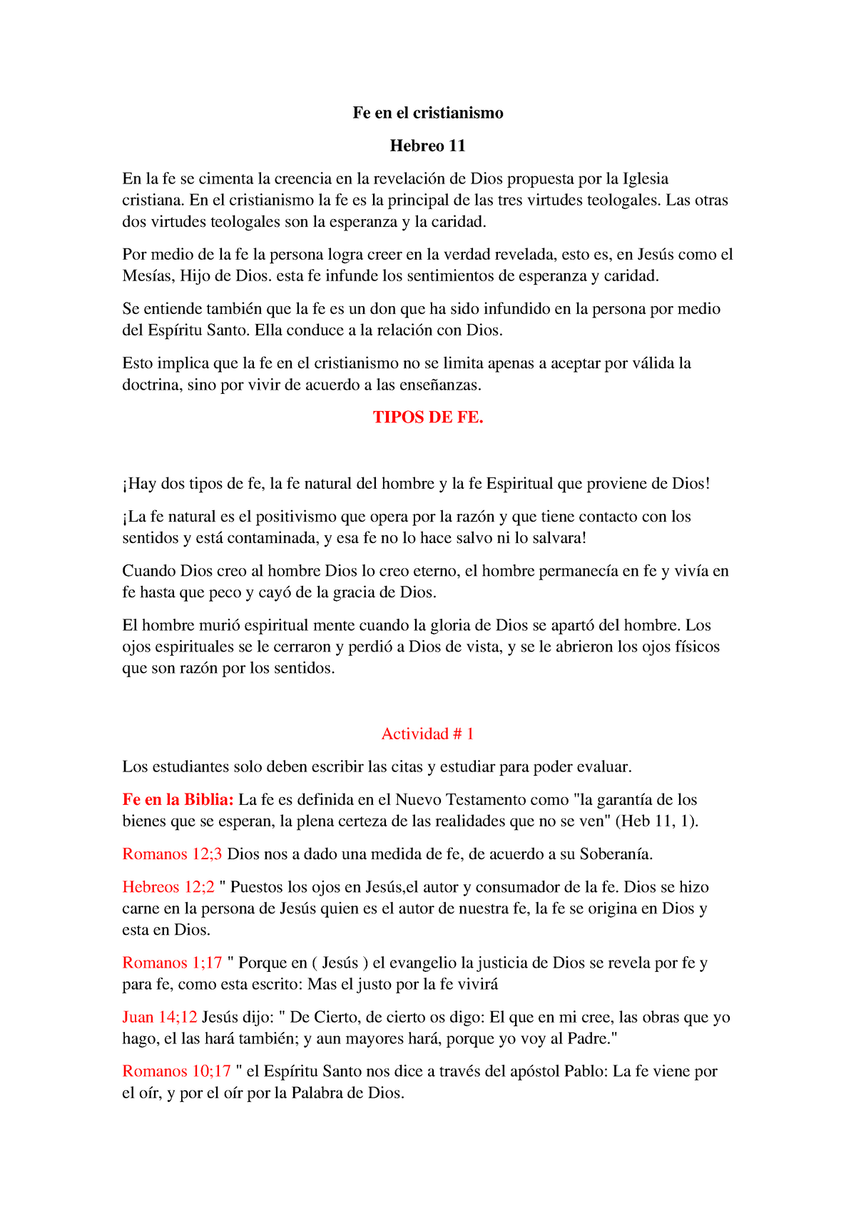 La Fe Cristiana Pautas De La Fe Crsitiana Fe En El Cristianismo Hebreo 11 En La Fe Se 3688